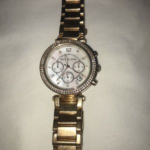 Michael Kors Gold-Tone Watch (Used)